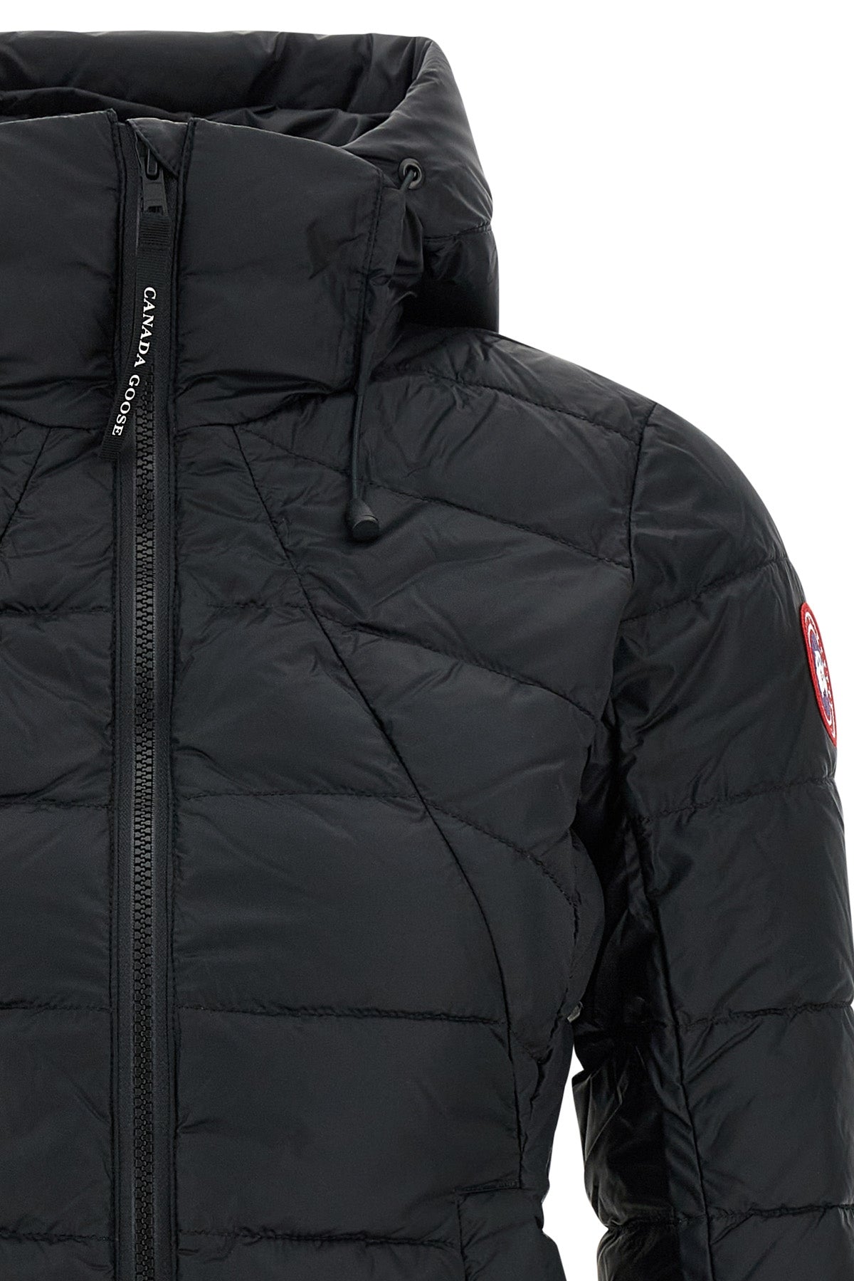 abbot down jacket in quilted technical fabric