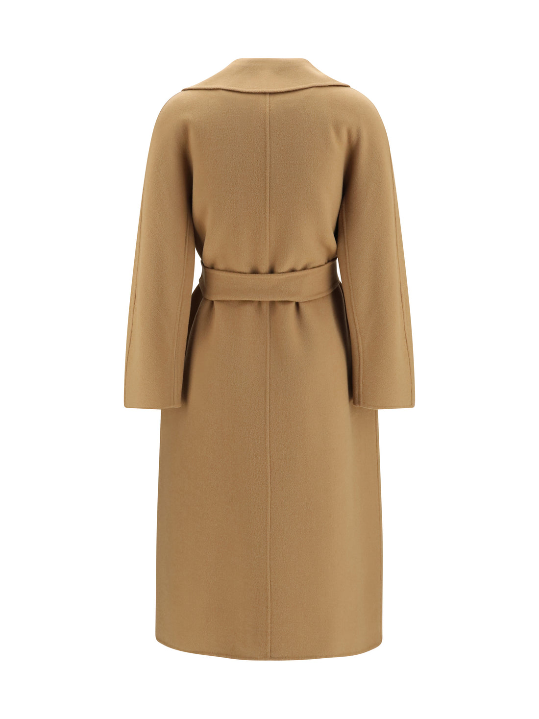 MAX MARA STUDIO 40 long robe coat in wool, cashmere and silk