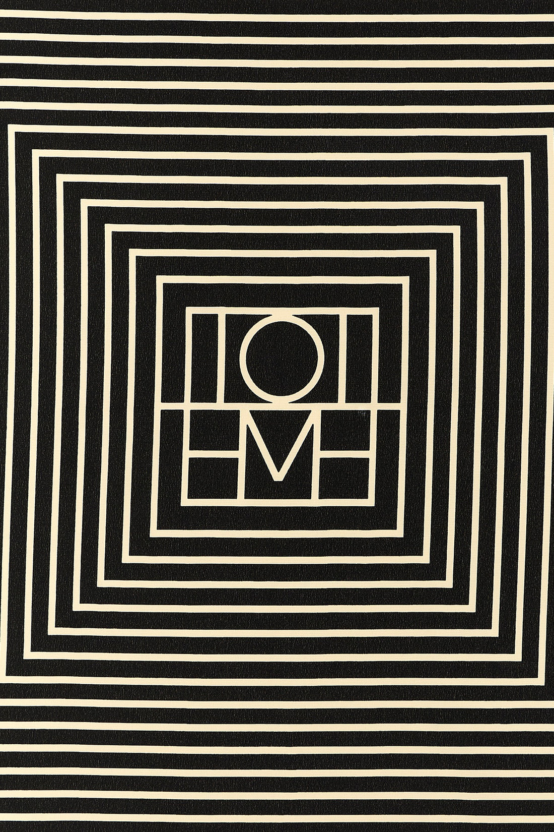 TOTEME OS the toteme signature scarf redefines the elegance of accessories through a geo