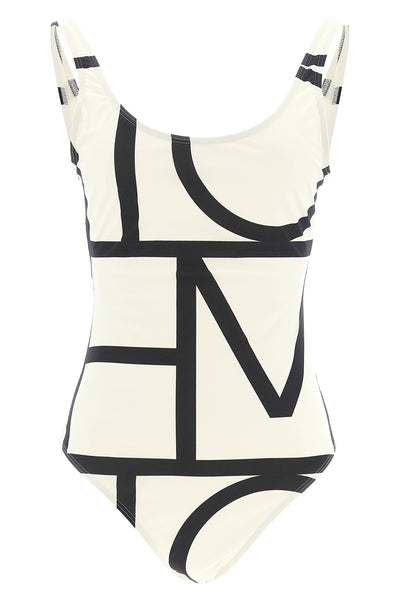 one-piece swimsuit in lightweight and stretch jersey