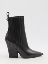 VALENTINO GARAVANI 38½ vlogo lockette booties