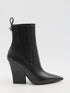 VALENTINO GARAVANI 38½ vlogo lockette booties