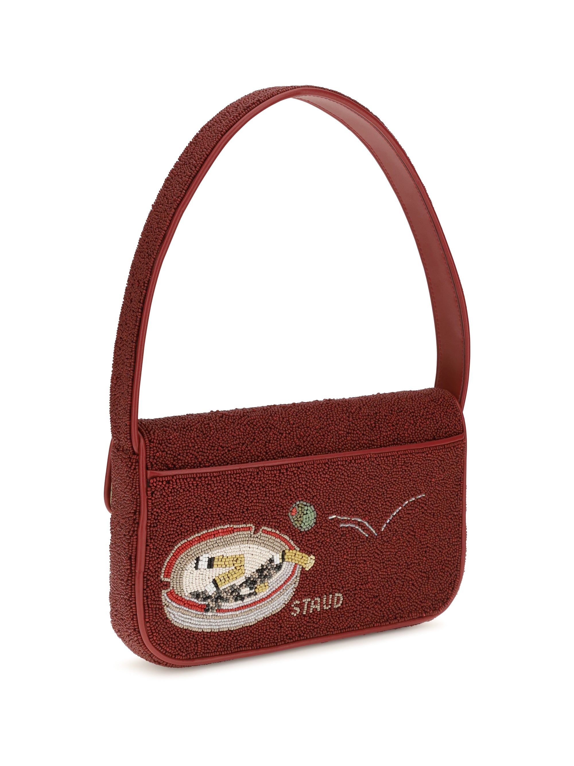 tommy beaded shoulder bag