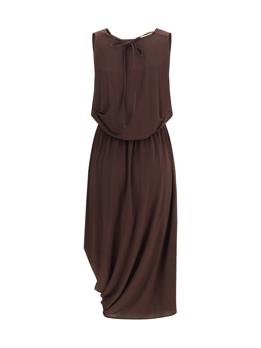 LEMAIRE M draped midi dress