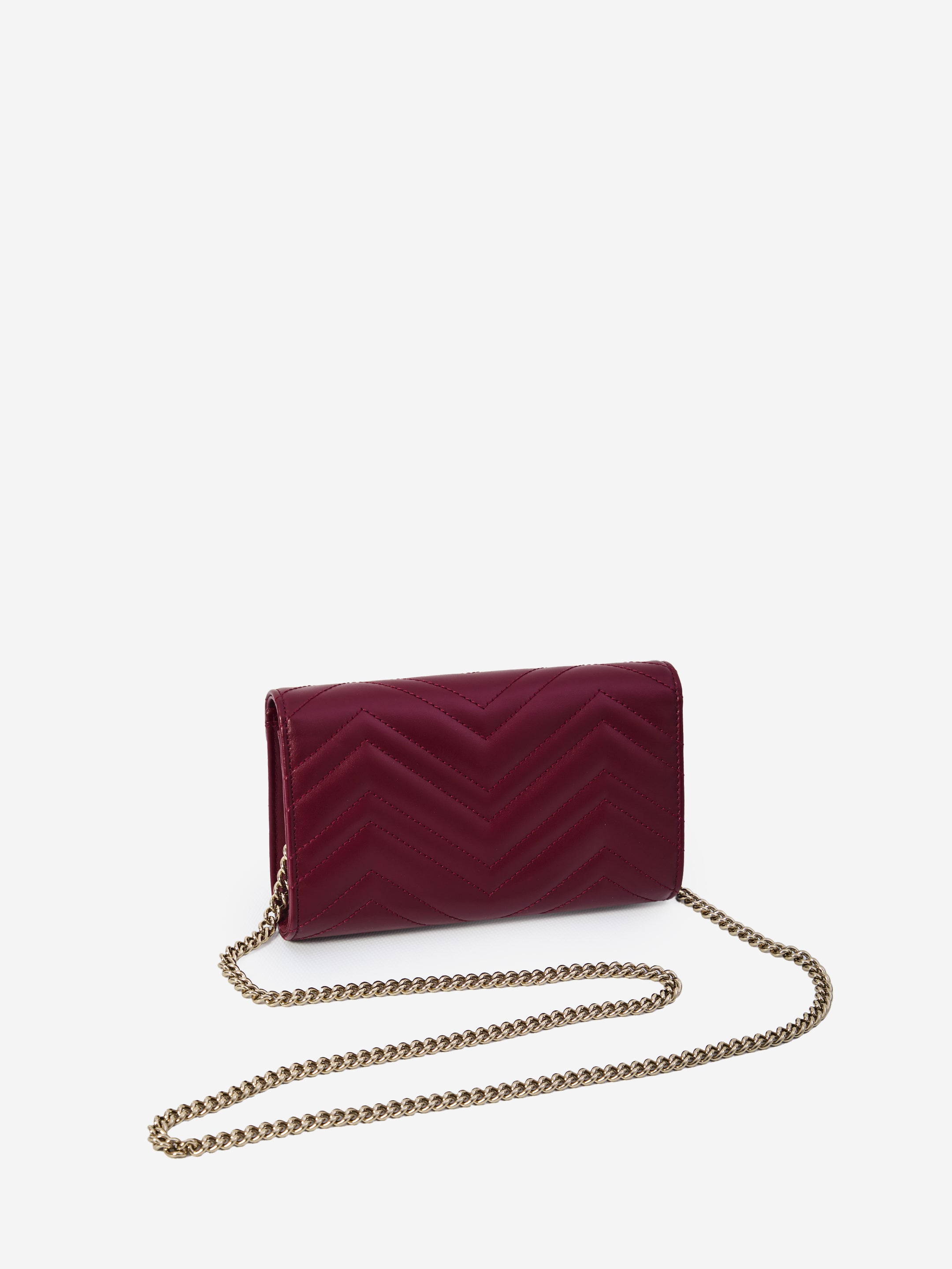 GUCCI OS gg marmont 2.0 wallet on chain