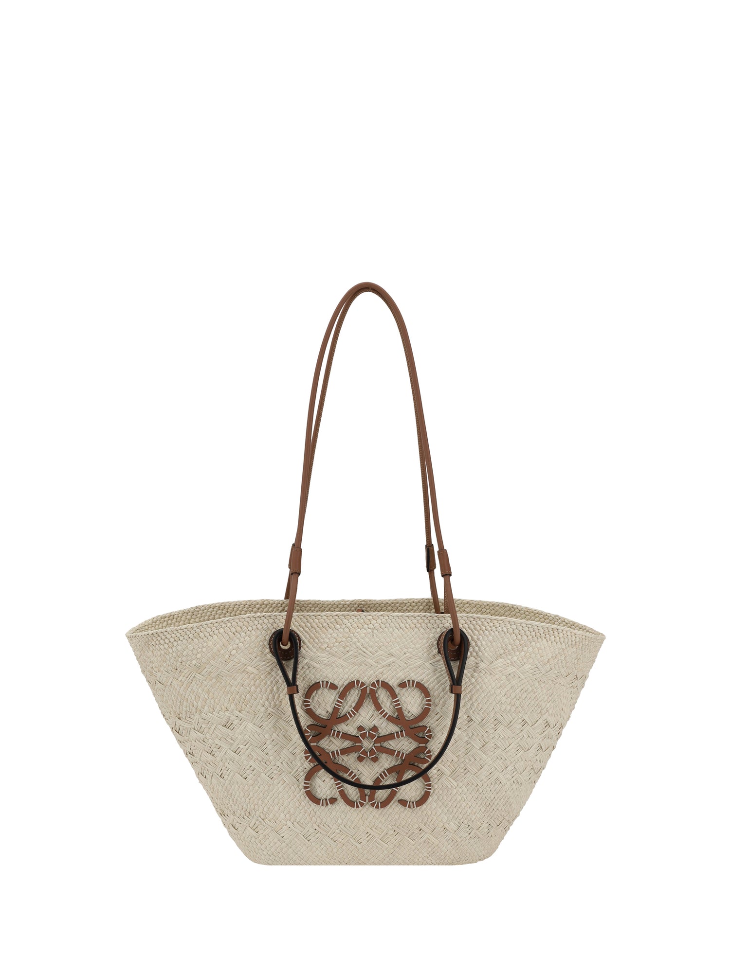 LOEWE OS anagram basket shoulder bag