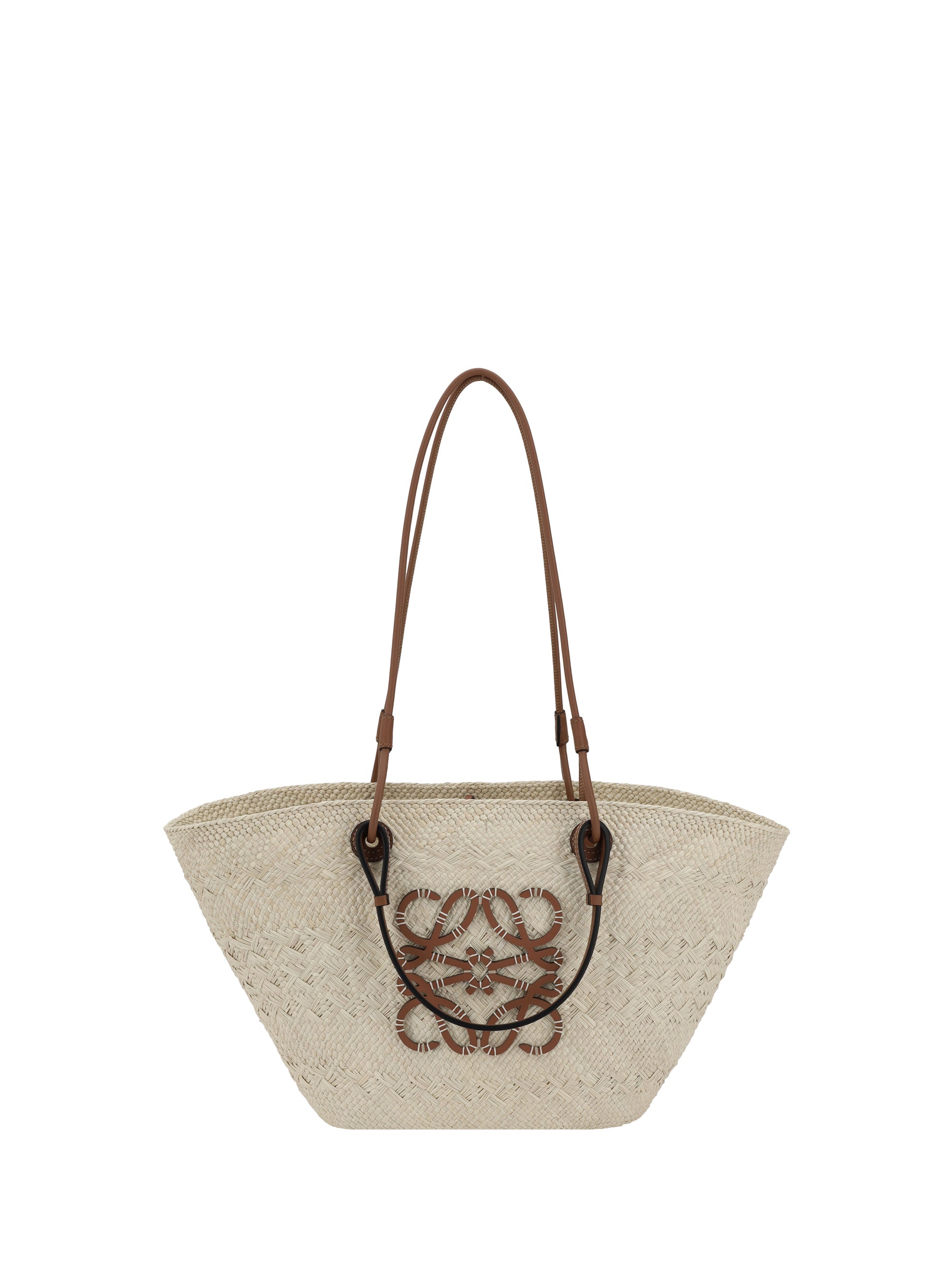 LOEWE OS anagram basket shoulder bag