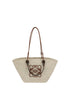 LOEWE OS anagram basket shoulder bag