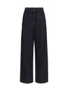 wide-leg jeans