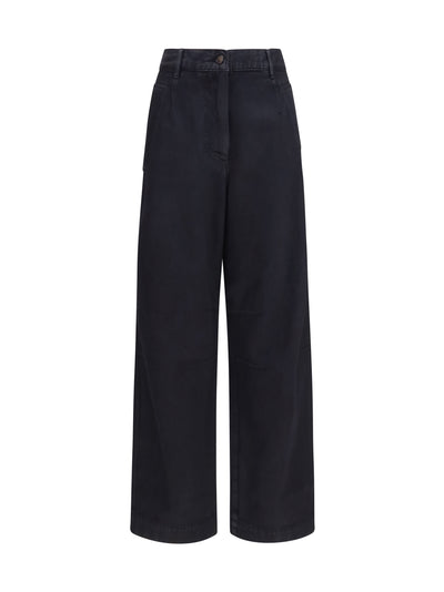 wide-leg jeans