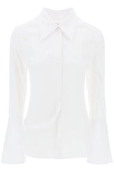 modular cotton poplin shirt