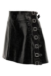 vinyl mini skirt