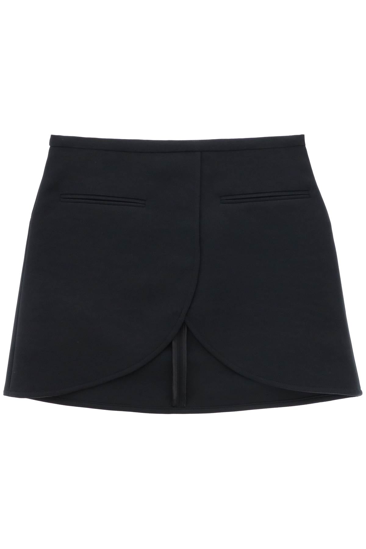 ellipse twill mini skirt in