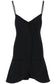 ellipse sleeveless mini dress