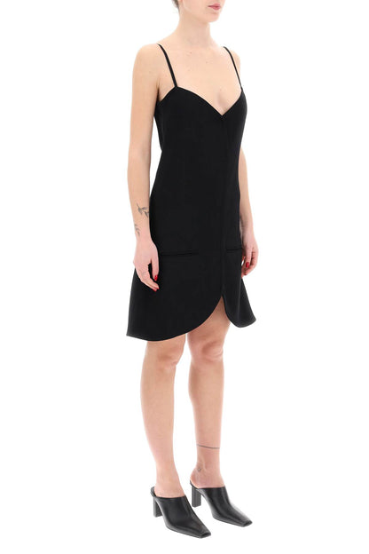 ellipse sleeveless mini dress