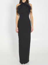 THE ATTICO 40 black maxi dress