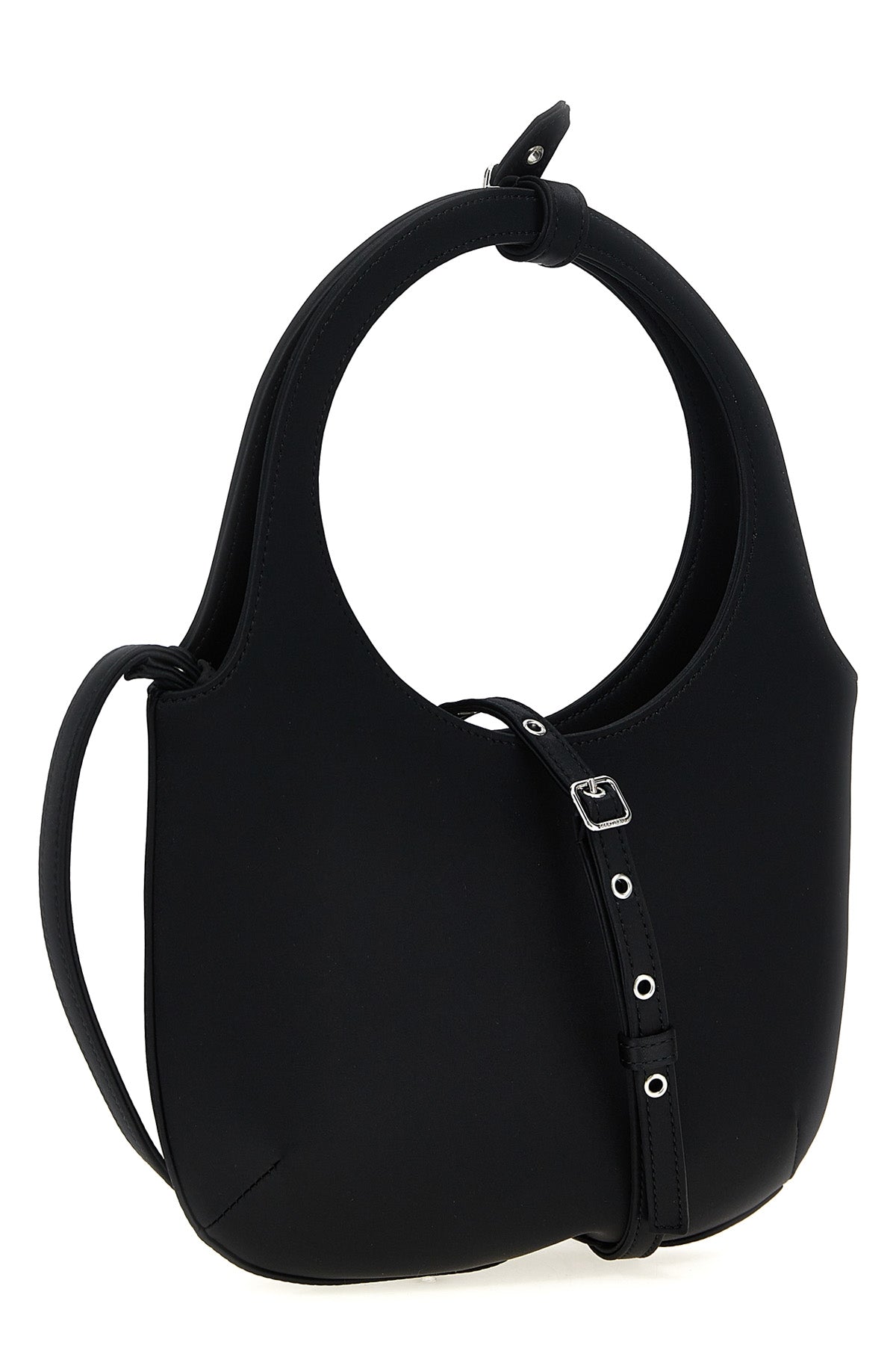 holy satin handbag
