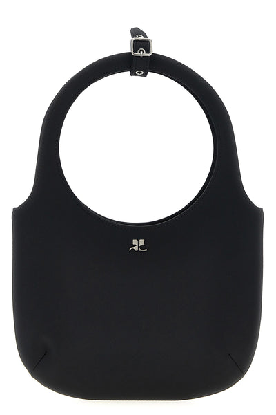 holy satin handbag