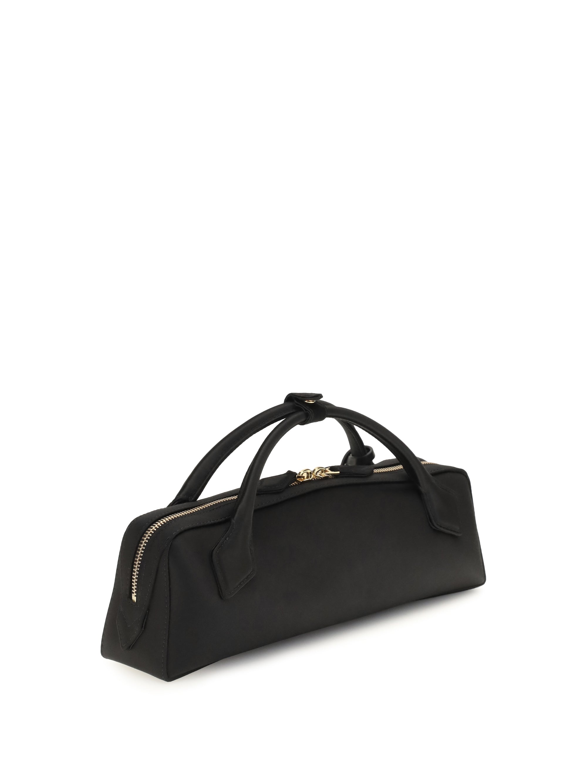 satin le teckel clutch
