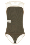 ilusion sunshiel bodysuit in transparent tulle