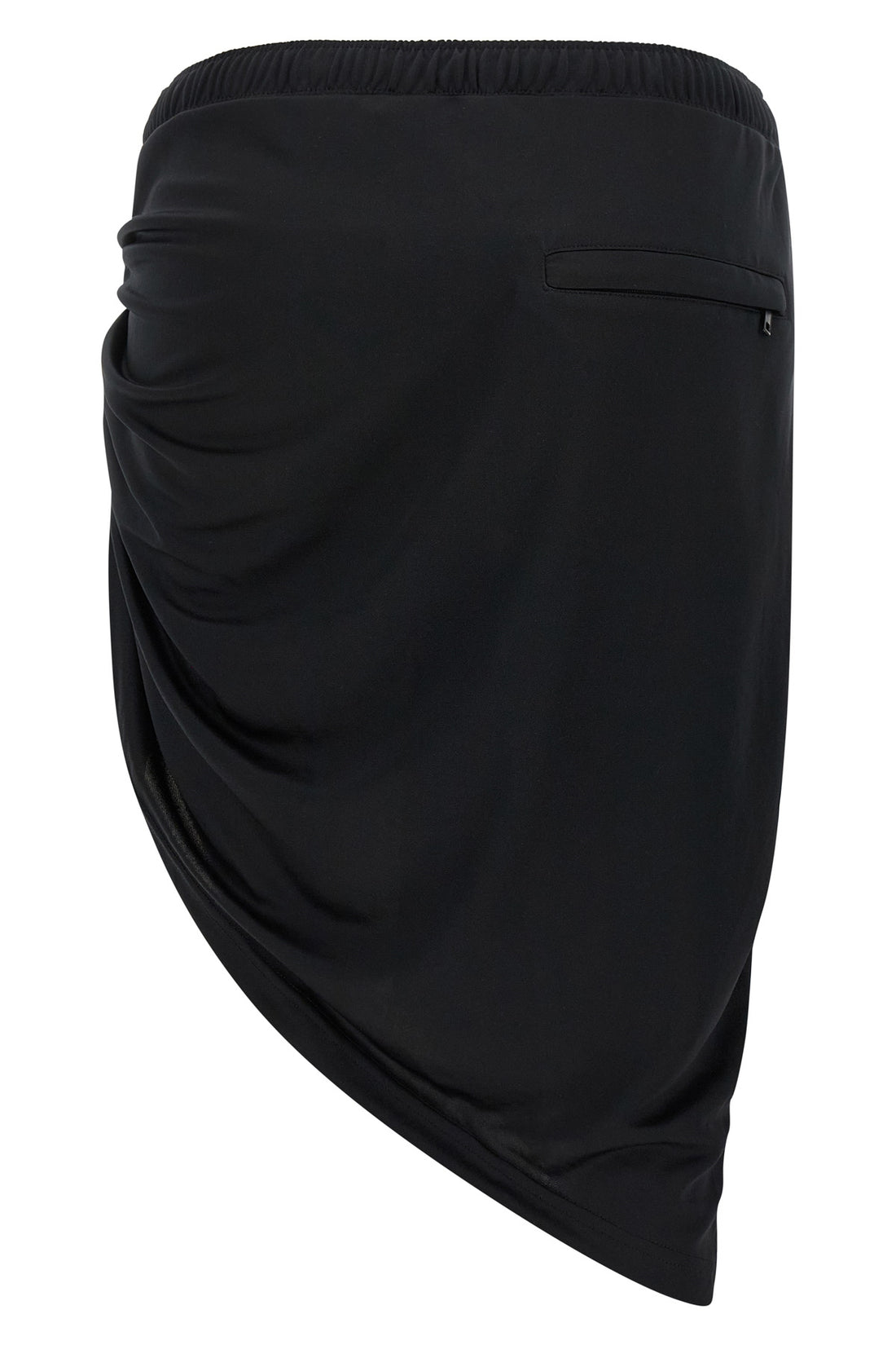 COURRÈGES M twist sport stretch jersey mini skirt
