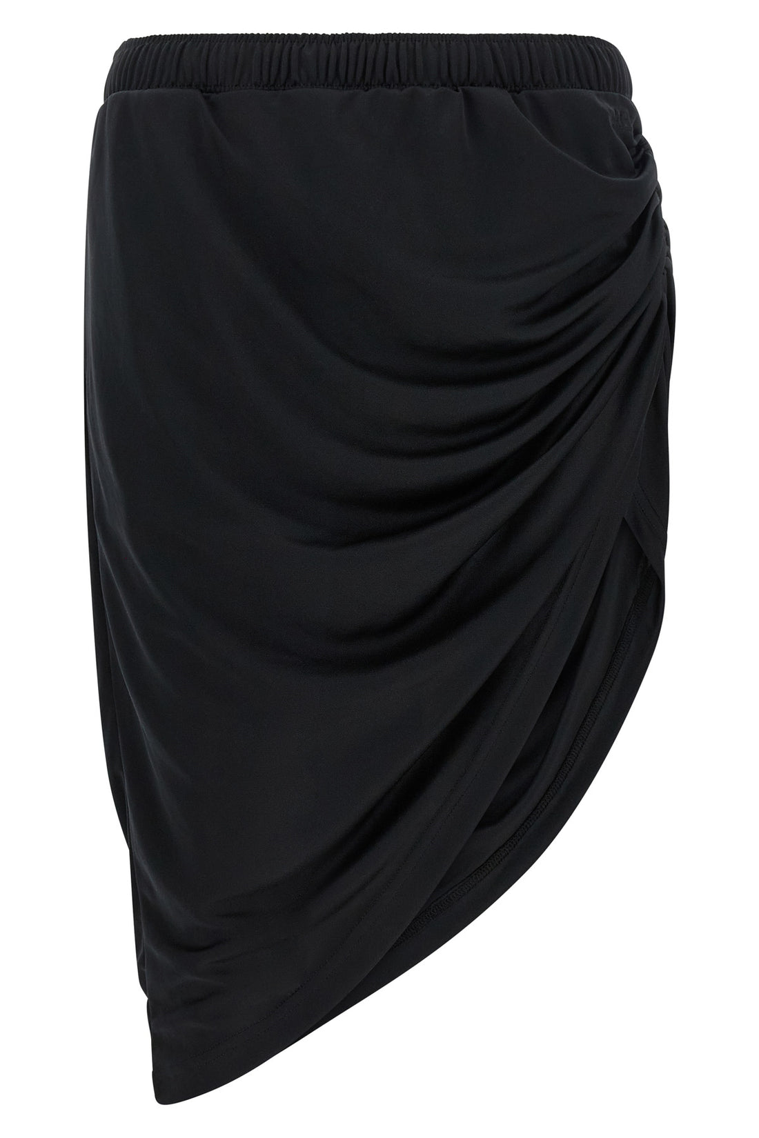 COURRÈGES M twist sport stretch jersey mini skirt