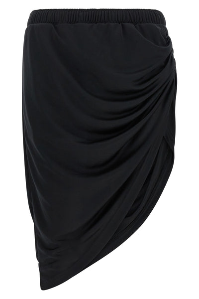 twist sport stretch jersey mini skirt
