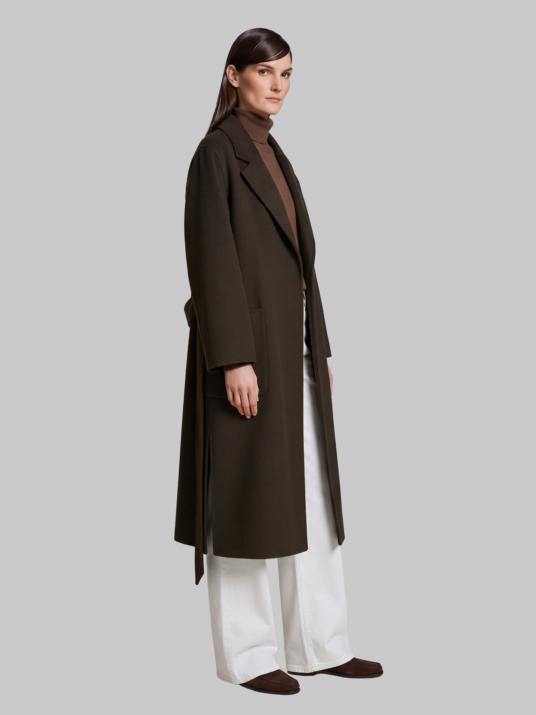 IVY OAK 36 dark brown iocelia coat 
