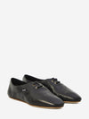 lace-up ballet flats