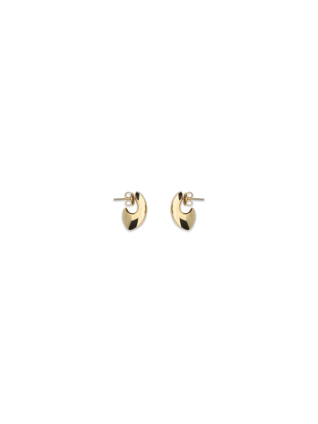 BOTTEGA VENETA OS small disc earrings