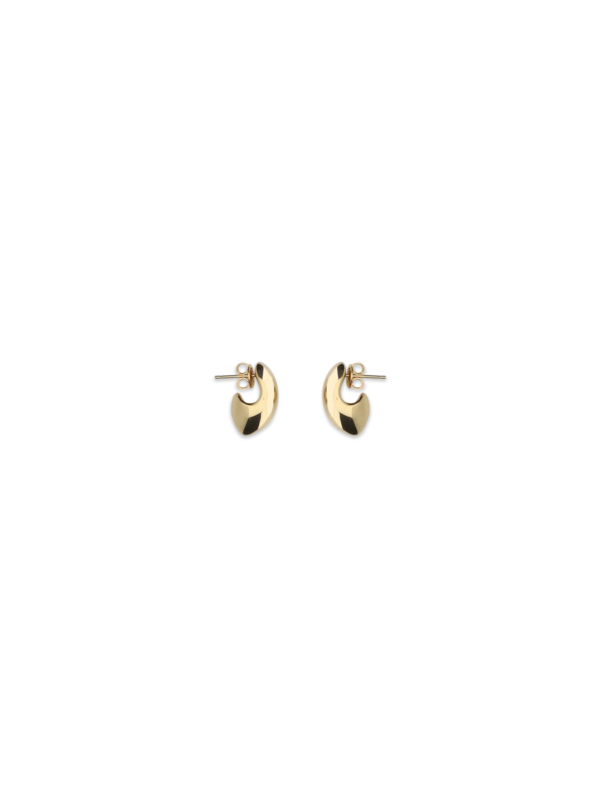 small disc earrings