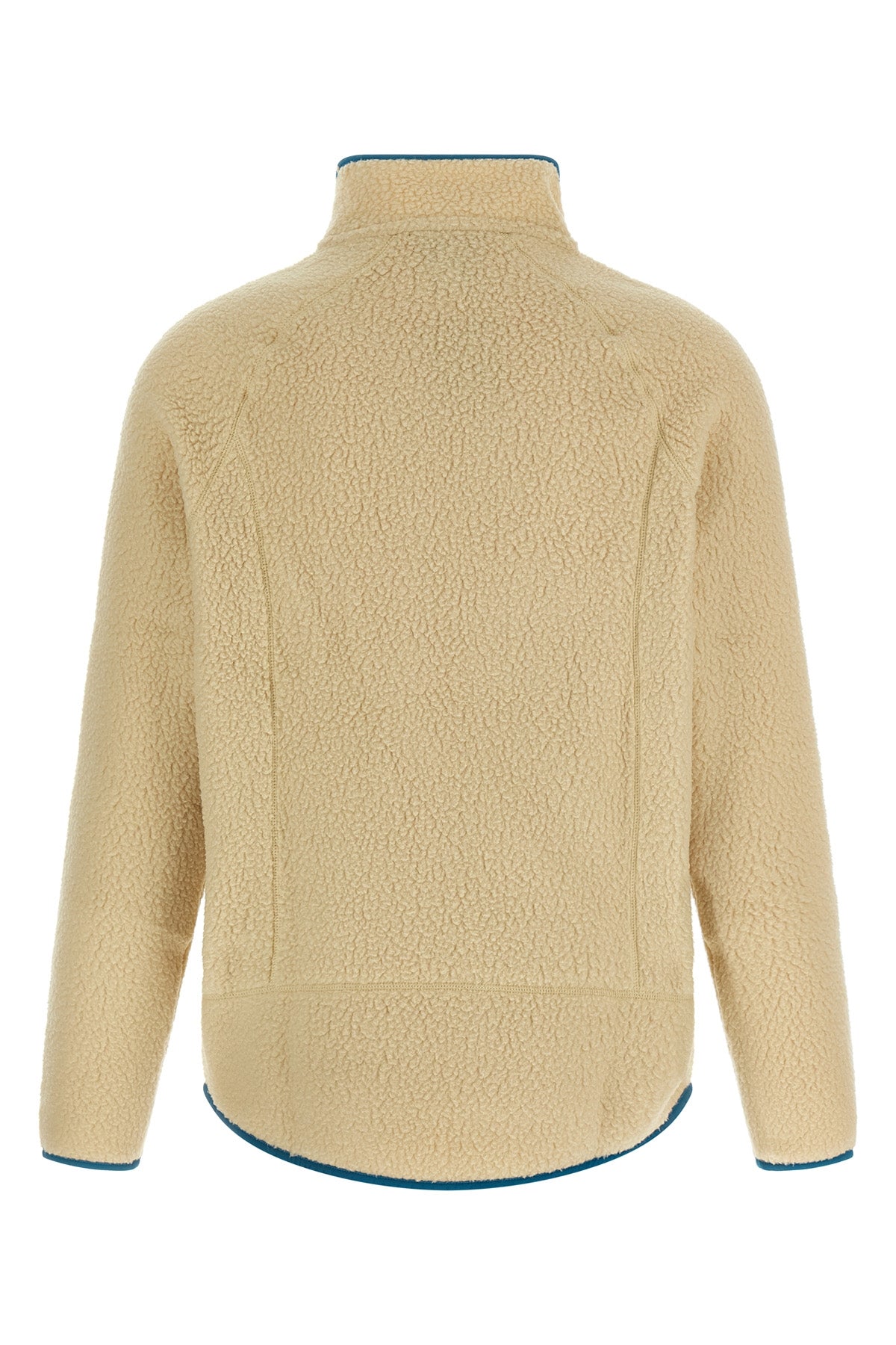 mens retro pile jacket in extra-soft fleece brushed on both sides