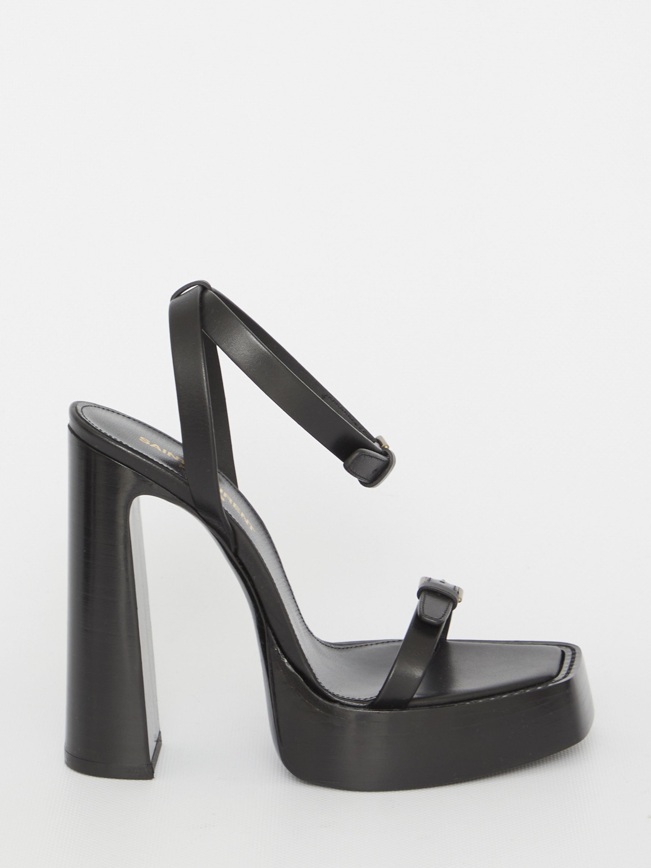 SAINT LAURENT 40 platz platform sandals