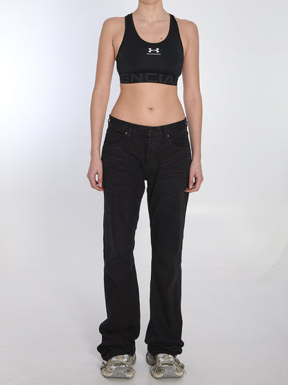 BALENCIAGA M under armour collaboration top