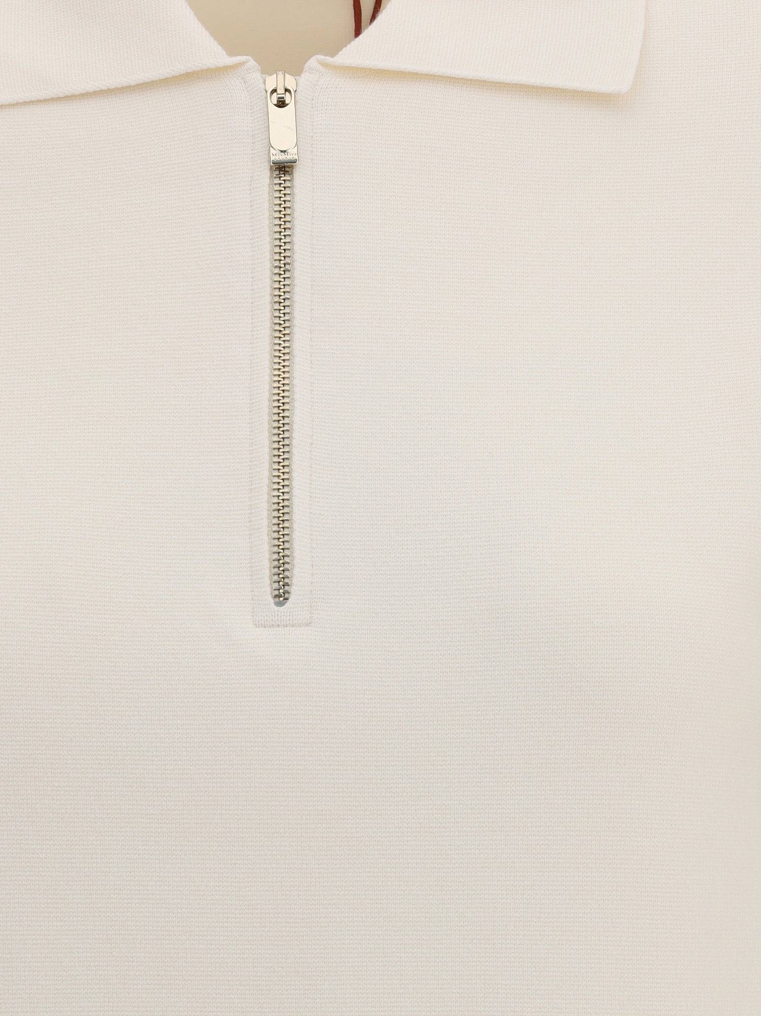 MAX MARA STUDIO M teti zip polo shirt