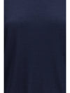 short-sleeve cashmere and silk sweater