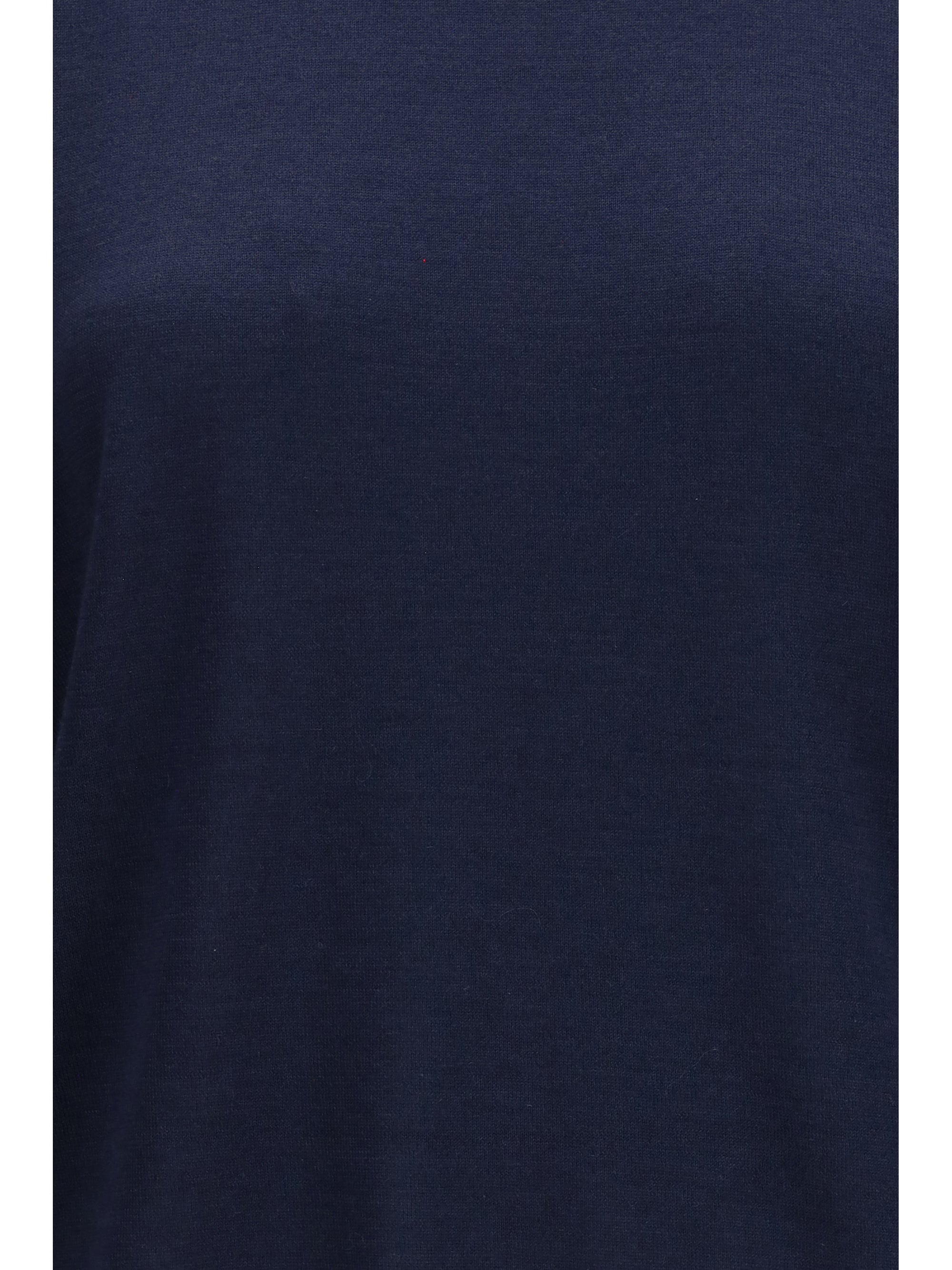 short-sleeve cashmere and silk sweater
