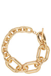 xl link gold metal chain necklace