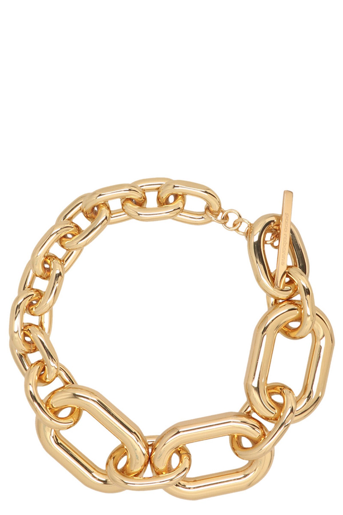 xl link gold metal chain necklace