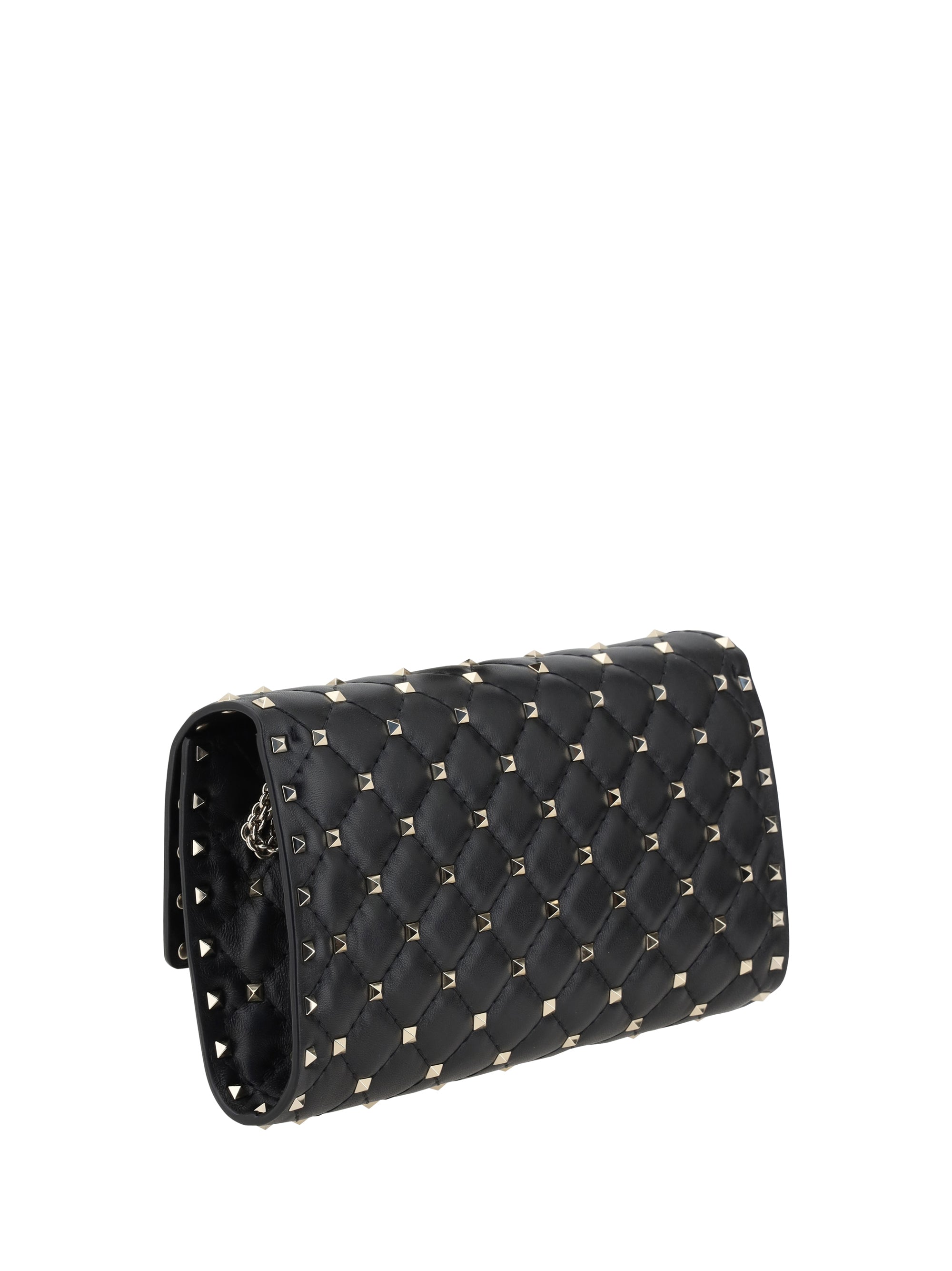 shoulder bag | rockstud spike | nappa/pl
