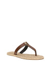 babylone leather thong sandals