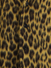 BOTTEGA VENETA 40 leopard print coat
