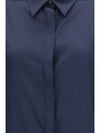 silk shirt with back gathering