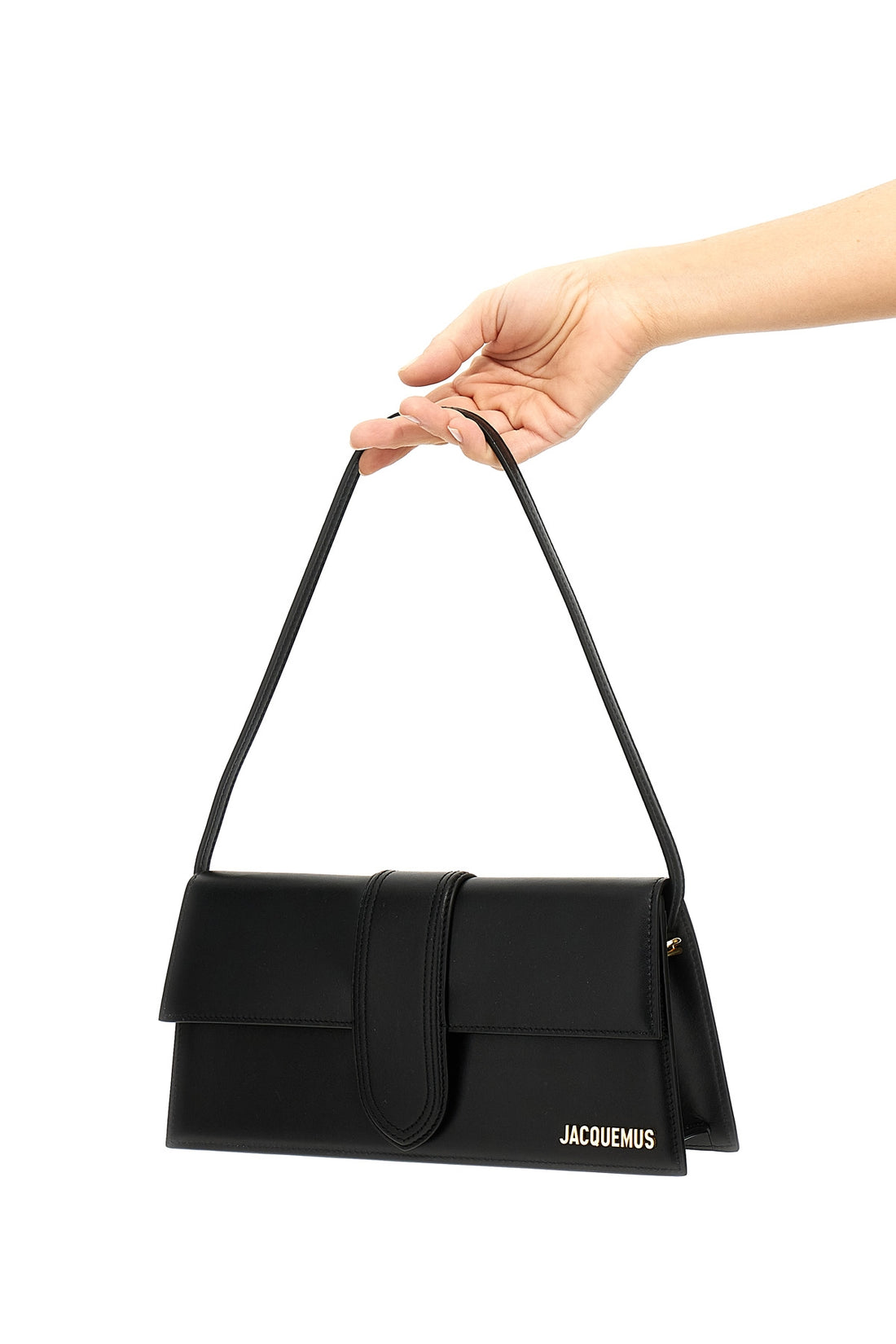 JACQUEMUS OS le bambino long leather shoulder bag