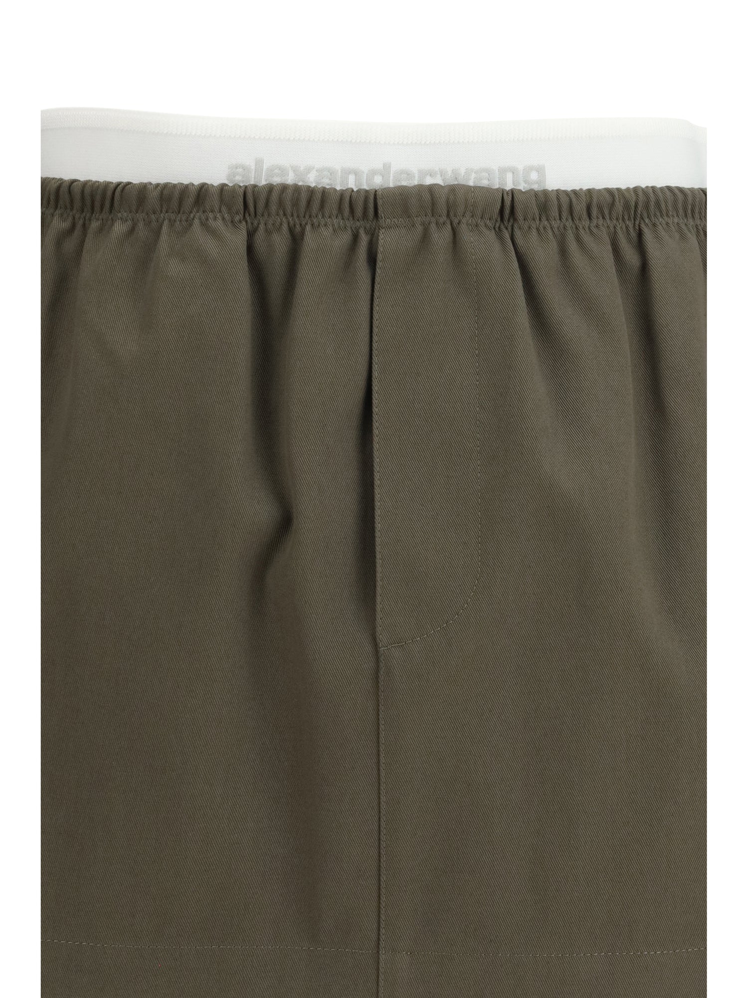 ALEXANDER WANG M drawstring mini skirt
