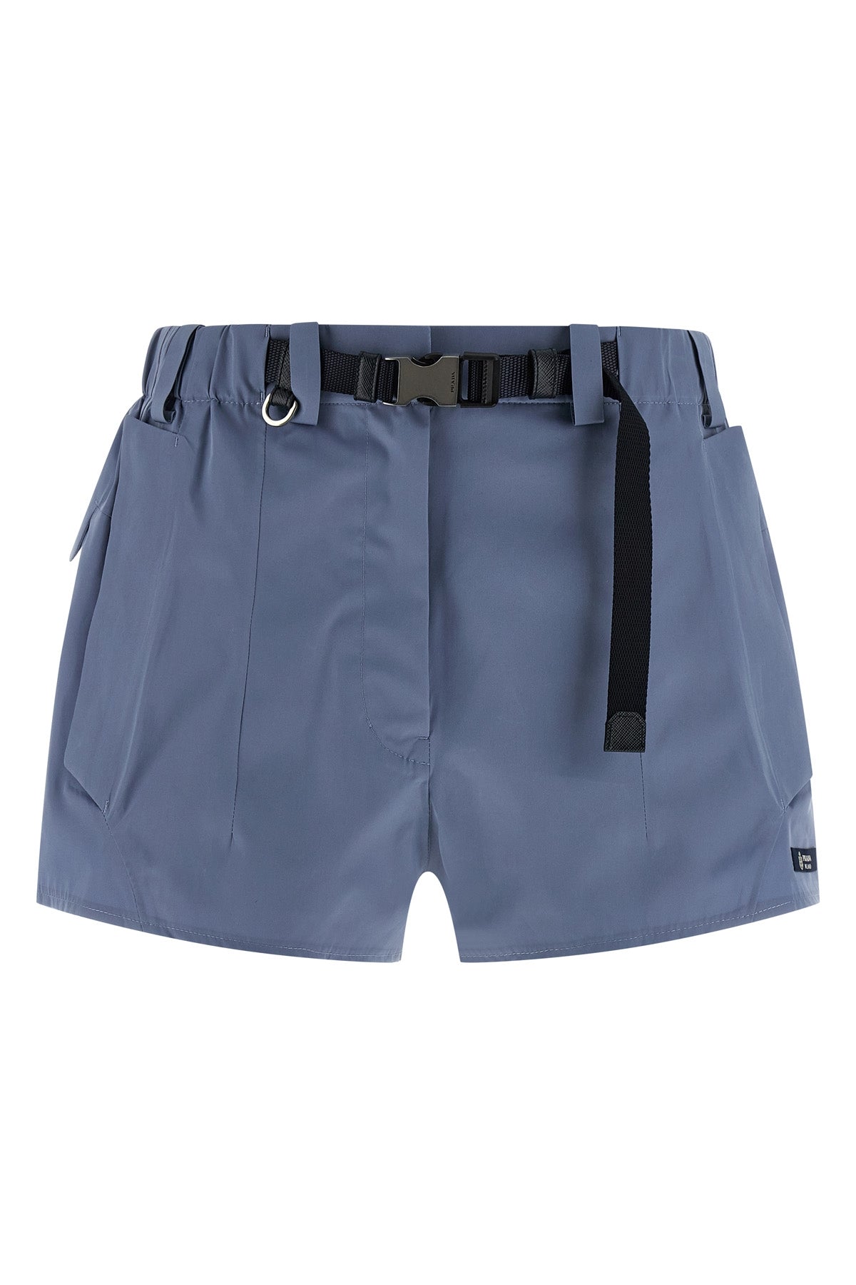 water-repellent technical canvas shorts