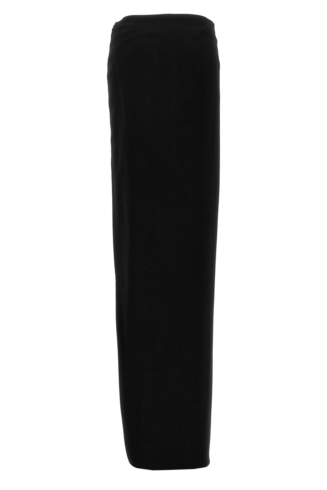 ANN DEMEULEMEESTER 38 janita extra-long leather skirt