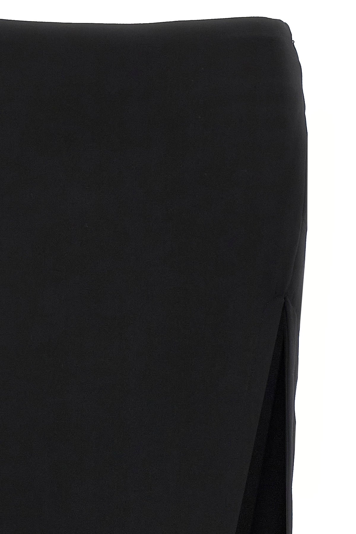 janita extra-long leather skirt
