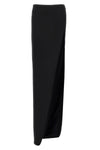 janita extra-long leather skirt