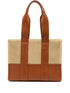 CHLOE Woody Medium Canvas Tote